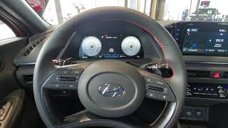 SMART CRUISE CONTROL ON THE 2021 HYUNDAI SONATA NLINE IN WINNIPEG