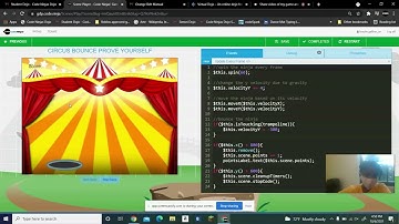 Coding for Kids: Braylie Circus Bounce Prove Yourself