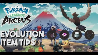 Celebrity Pokemon Legends Arceus Evolution Item Tips Wealth