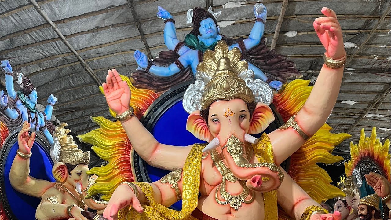  Nagole ￼Ganesh idols 2025 #ganapatibapa #dhoolpet #viralvideo #subscribers #ytshorts 