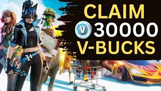 30000 FREE V-Bucks in NEW Fortnite Event! CLAIM THEM NOW!