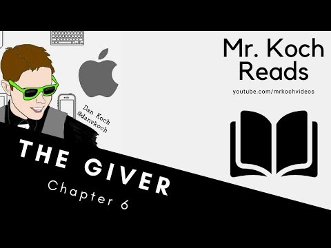 The Giver Chapter 6 Read Aloud By Mr Koch Youtube