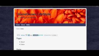 Weaver II Page Templates: Index, iframe