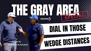 DIAL IN YOUR WEDGES WITH TRACKMAN TECH | CESAR MORA & GABO | THE GRAY AREA | NATIVE OAKS