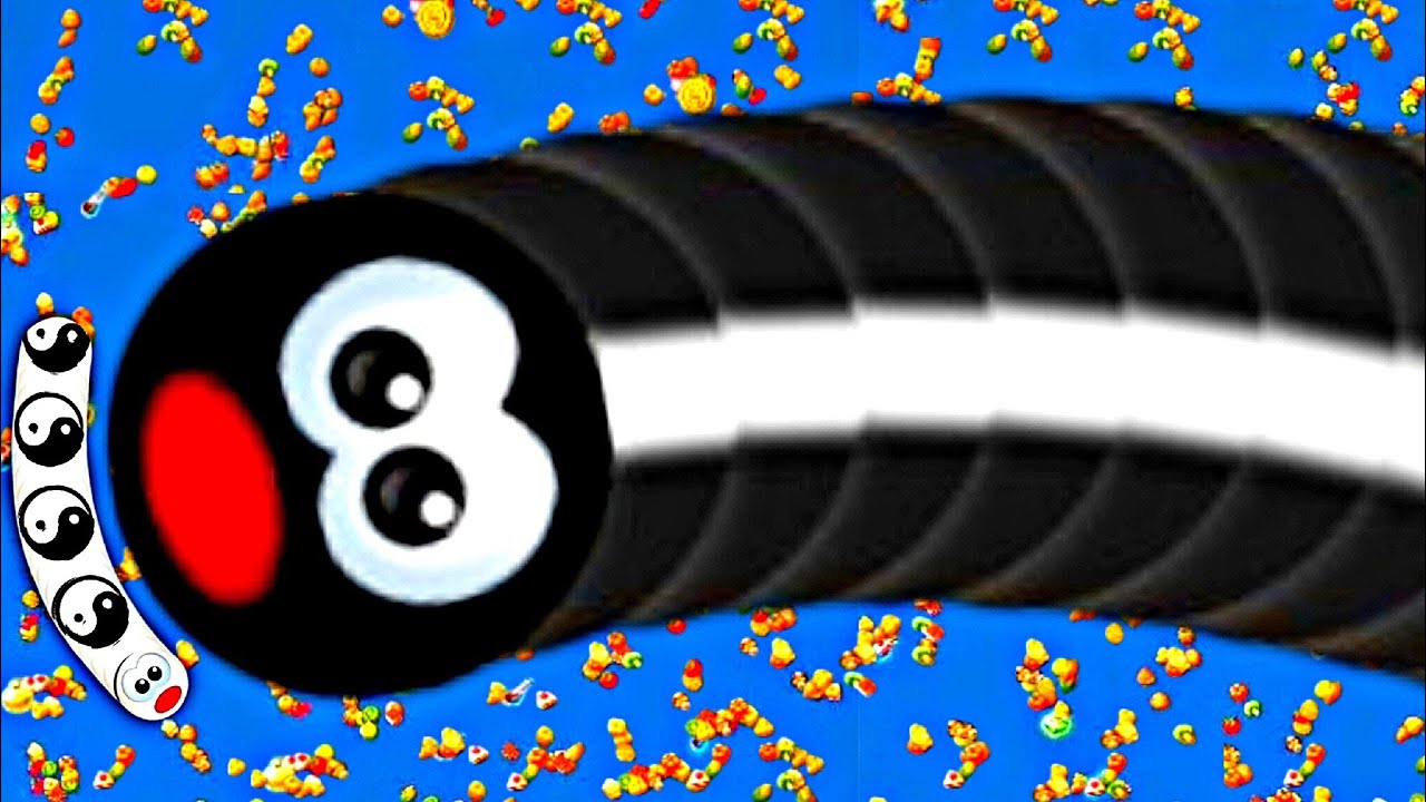 Wormszone.io 🐍 Giant Boss Vs Slither Snake Battle 🐍 WORMS ZONE IO BEST GAMEPLAY #57