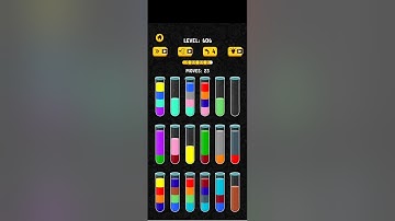 Map 606 Solution||Color Water Sort 3D!