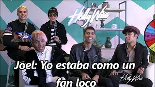 JOEL PIMENTEL ES UN FAN LOCO😱💖 Entrevista Traducida a Español