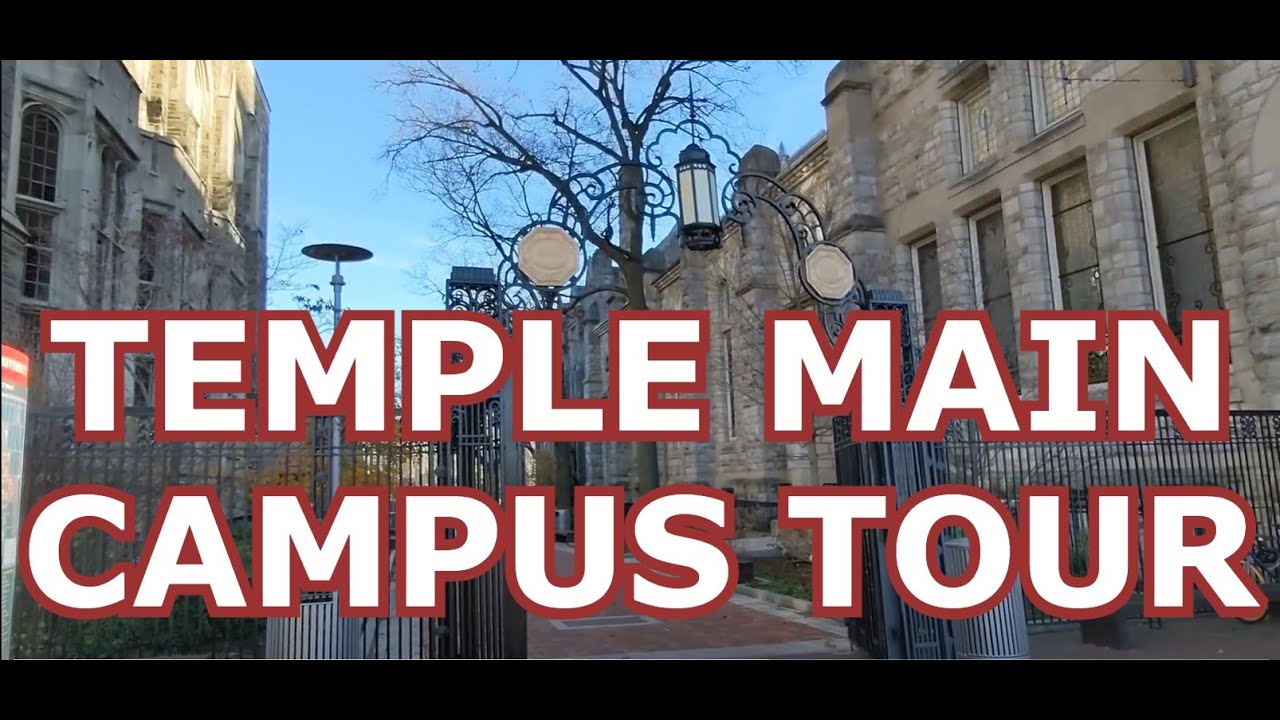 Walk around Temple University Main Campus (Philadelphia)