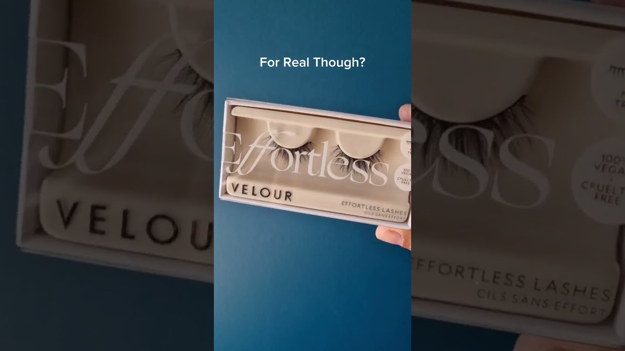 THE BEST LASHES...VELOUR LASHES #lashes #makeup #velour velour