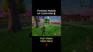Fortnite Mobile on Controller 1 #cod