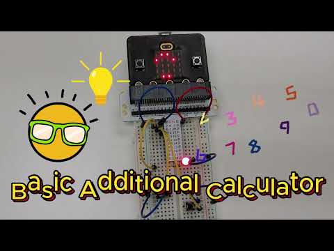 Basic Additional Calculator #lego #microbit #legoeducation #legoeducation