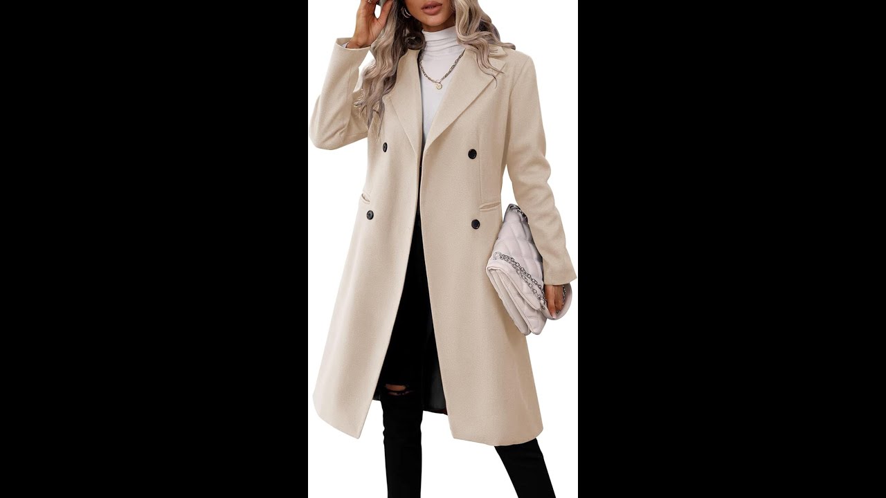 Danedvi Womens Long Double Breasted Pea Review - Pros & Cons - Womens Long Double Breasted Coat