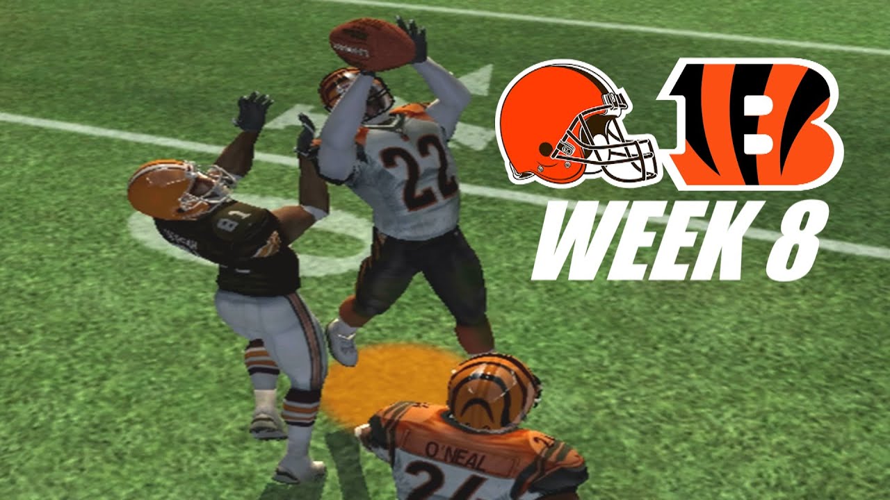 YOU NEVER KNOW WHAT A BENGALS BROWNS GAME WILL GIVE YOU MADDEN 2005 you-never-know-what-a-bengals-browns-game-will-give-you-madden-2005