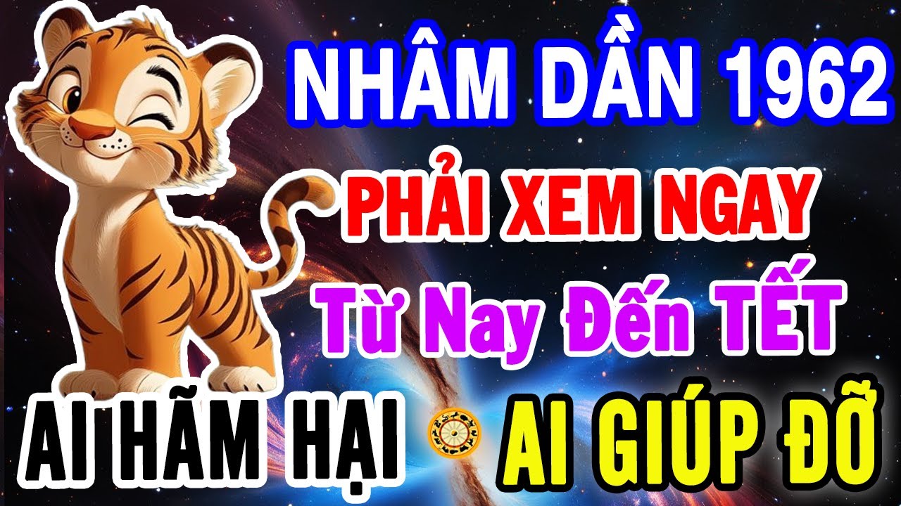 Nhâm Dần 1962 từ Nay đến Tết Âm: Cực Kỳ Nhạy Cảm. Ai Là Tiểu Nhân, Ai Là Quý Nhân? Nhìn Kỹ Kẻo Nhầm