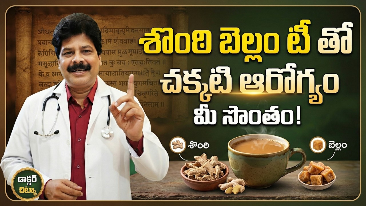 శొంఠి బెల్లం టీ తో చక్కటి ఆరోగ్యం మీ సొంతం!