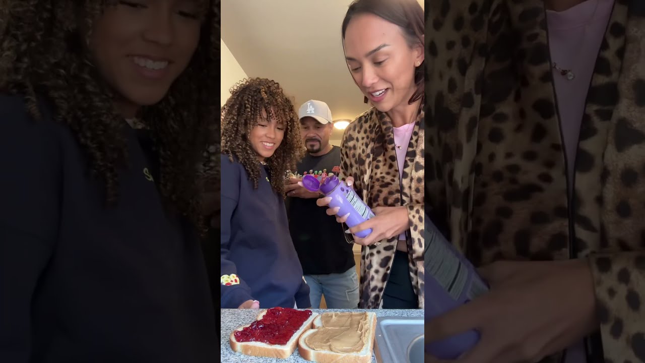 Trying Peanut Butter Jelly For The First Time