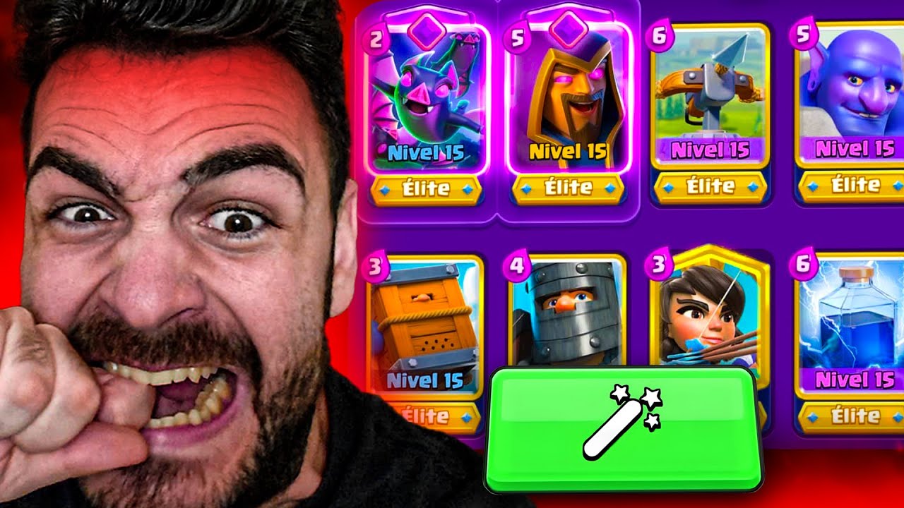 La Varita Mágica elige mi Mazo de Clash Royale por Mi 💀