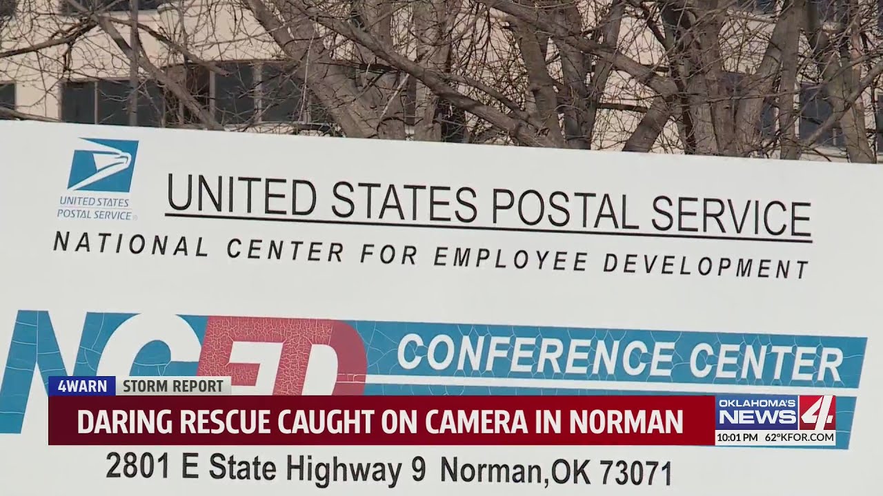 Daring rescue caught on camera in Norman - YouTube