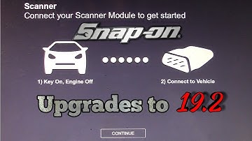 Snap On OTA 19.2 Update