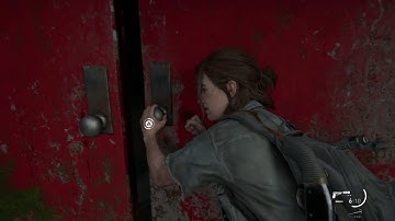 The Last of Us 2 - Walkthrough - First dog encounter/Stealth/No Damage/No Kills (including dogs!)