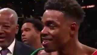 Errol Spence jn vs Shawn Porter post fight interview