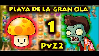 Plantas Vs. Zombies 2 - Playa De La Gran Ola - Día 1