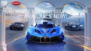 PUBG MOBILE x BUGATTI collaboration has arrived!