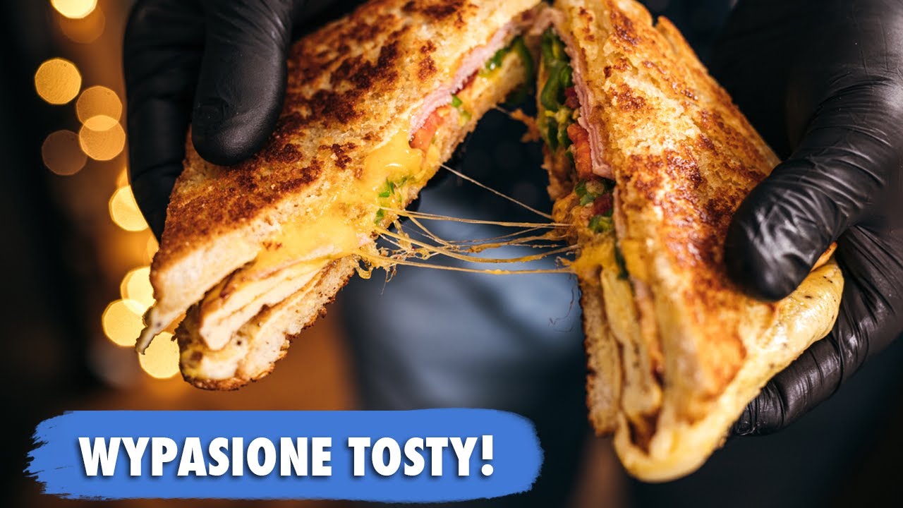 TOSTY z ciągnącym serem i z jajkiem! Szybkie ŚNIADANIE na kaca i nie tylko :) | UMAMI