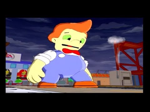 The Simpsons Game PS2 100% Playthrough Part 8