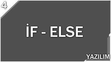 Unity C# Dersleri gibi | İf-Else konusu
