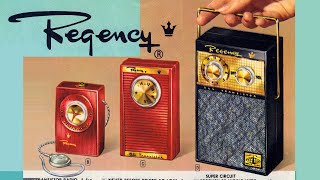 1958 Regency TR-22 rare transistor radio