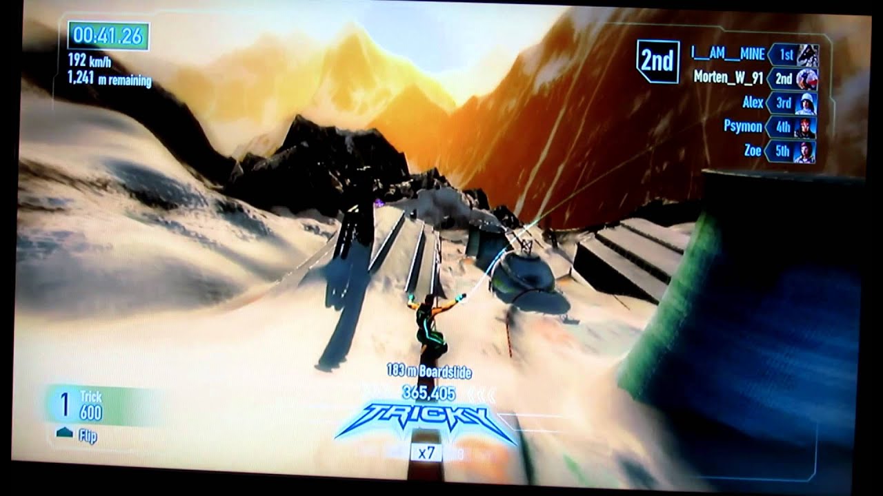 SSX (2012): Race It - Siberia - Vapor Trail - 