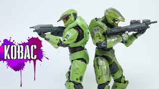 Halo Gamestop Exclusive 20th Anniversary Spartan Collection Master Chief CE & Infinite - Toy Review