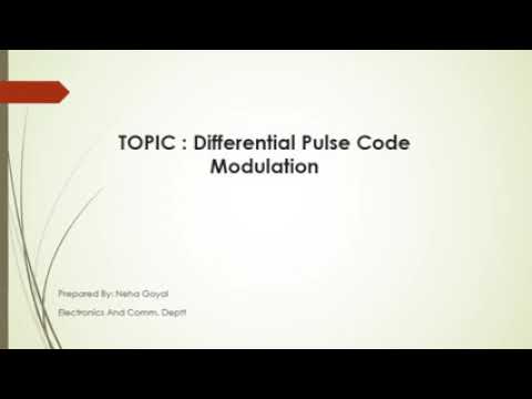 Differential pulse code modulation - YouTube