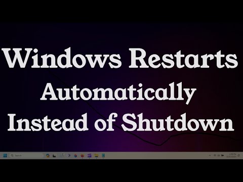 Windows Restarts Automatically After Shutdown {Four Quick Solutions}