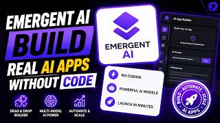 Emergent AI Tutorial (2026) — Build Real AI Apps Without Coding