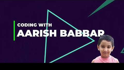 Learn HTML Tables | Tutorial-9 | HTML Coding for Kids | Aarish Babbar