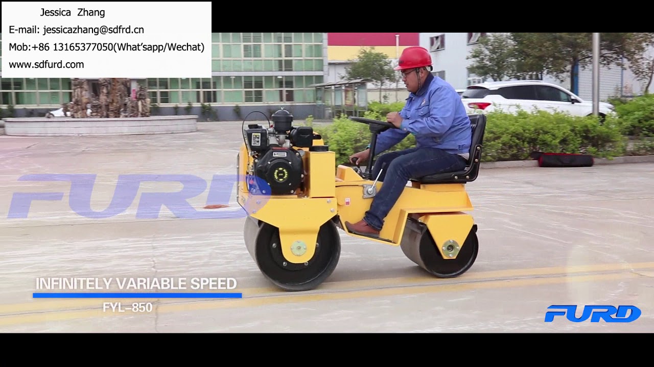 FURD Vibratory Road Roller Compactor