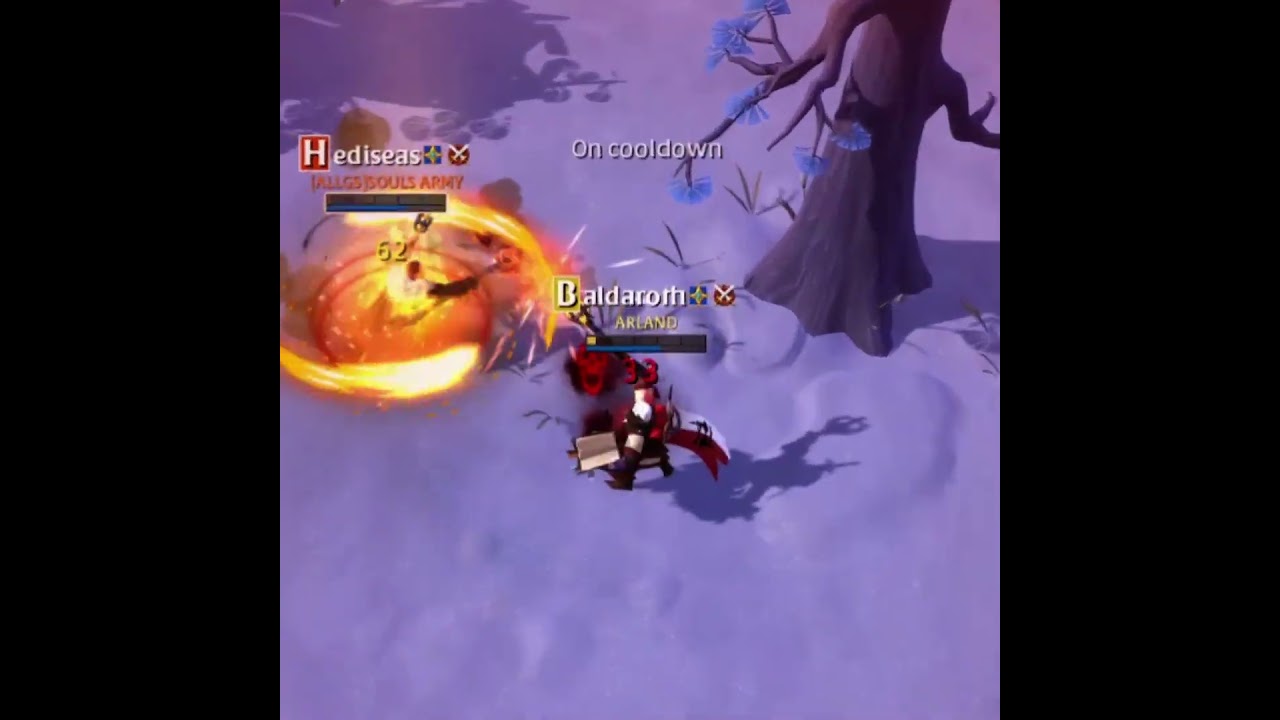 Looting Myself After a Duel Ends in a Draw ⚖️ Fire Staff vs Cursed Staff in HQ Zone