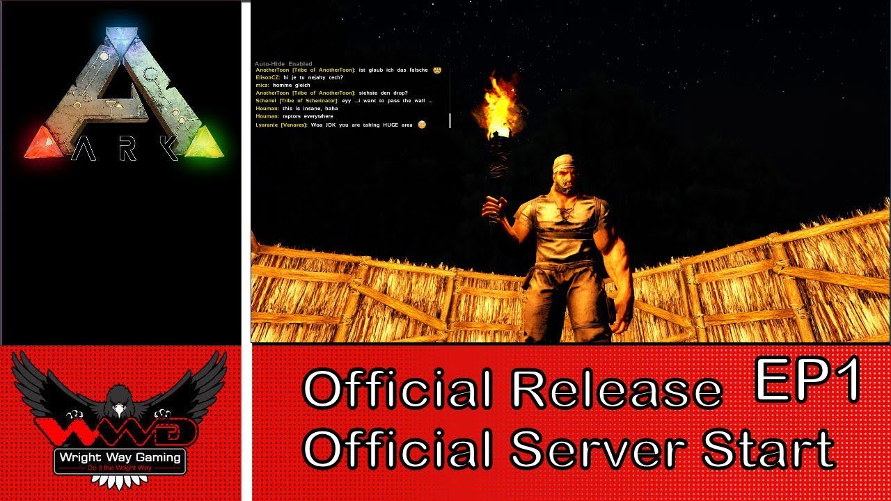 ark part 1 ps4 Ark: Survival Evolved EP1 - Official Release day New Official Server EP1
