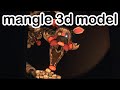 mangle 3d model