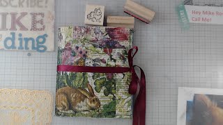 Journal made from a Hanging File Folder and some fun tips!
