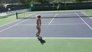 左利き編集、カミラジョルジのバックハンドストローク（スロー）/ Camila Giorgi Backhand Stroke Slow Motion【Lefty】