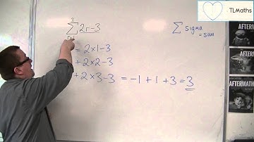 OCR MEI Core 2 5.11 Introducing Sigma Notation
