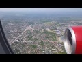 Посадка в Южно-Сахалинске / Landing in South Sakhalin City (Yuzhno-Sakhalinsk) 4k