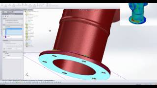 Advanced Fixtures in SolidWorks Simulation