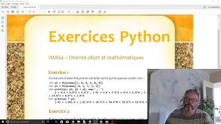 Python - Correction IMAS4Ex1c - Orienté objet et mathématiques