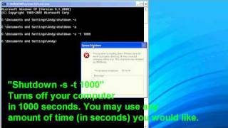 Command Prompt Commands - Shutdown