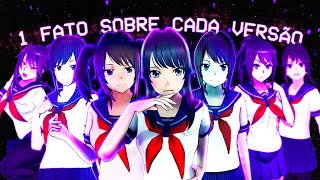 1 FACT about EVERY VERSION of Yandere Simulator [PART 1]