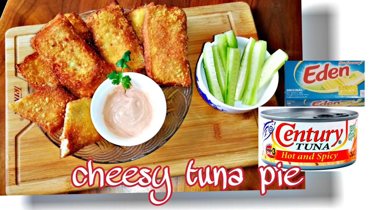 Viral cheesy Tuna pieTuna Pie recipeTuna bread rollchelle's kitchen
